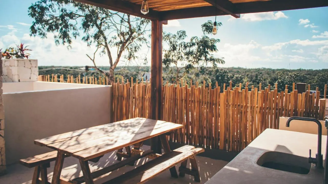 טולום Vida Jungle Apart 1 With Special Fee To Access Hotel Bardo