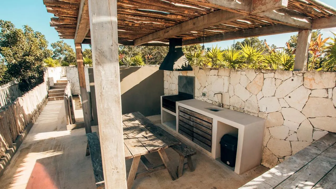 טולום Vida Jungle Apart 1 With Special Fee To Access Hotel Bardo 0*,  מקסיקו